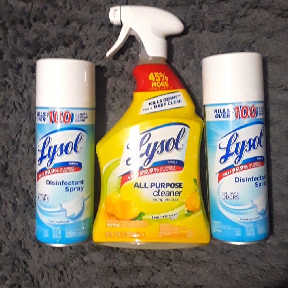 LYSOL Disinfectant Sprays